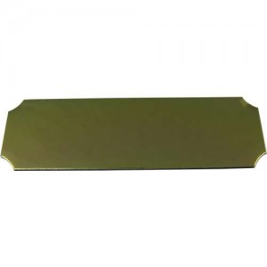 Trophy Plates Scalloped Corners